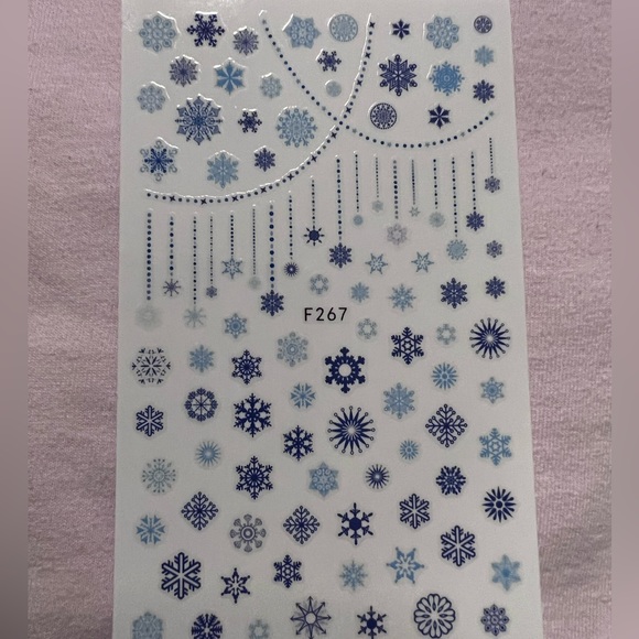 Snowflake Nail stickers F267 NWOT - Picture 1 of 1